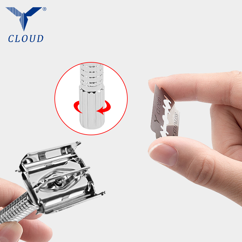 74 Steel Double Edge Twist Open T-Fortunatus Manual novacula