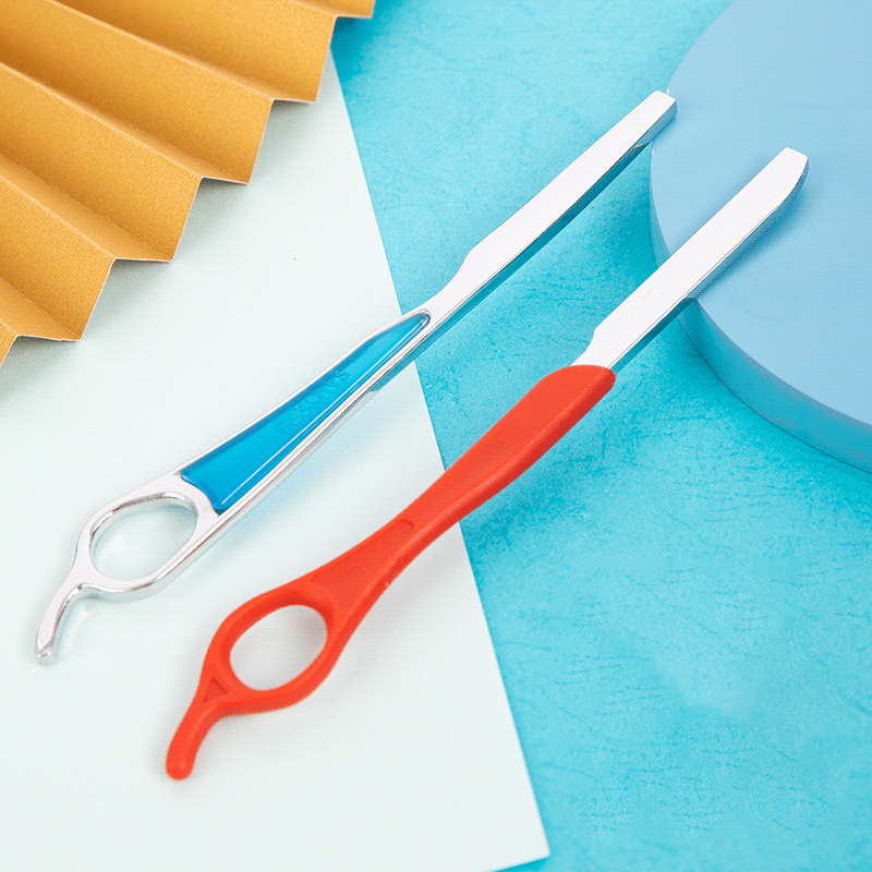 Hair Secans novacula Diver Recta novacula (Plastic manubrio)