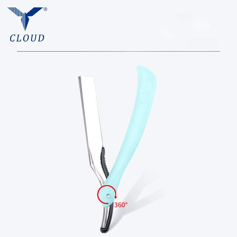 Comfortable Grip Steel Hair Shaper 77 Blade novacula Set