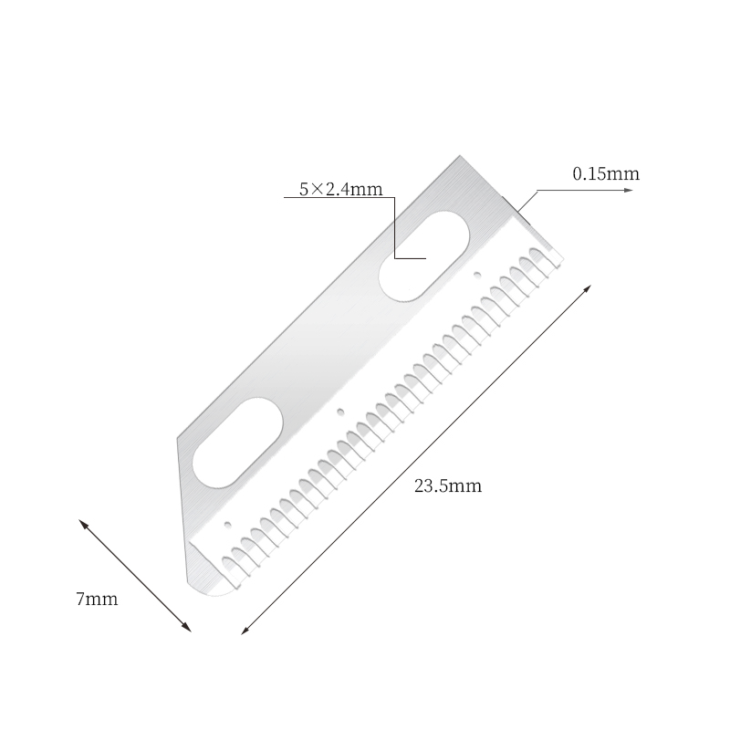 Portable Ultra-Smooth Steel Shaping Razor Blades