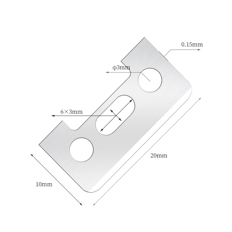 Uno latere secans Edge Diver Supercilium novacula laminae