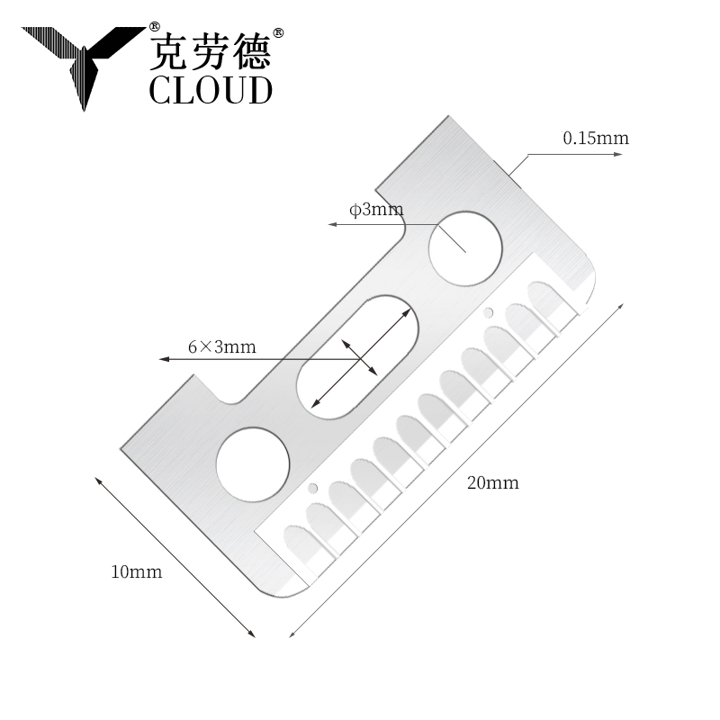Uno latere secans Edge Diver Supercilium novacula laminae