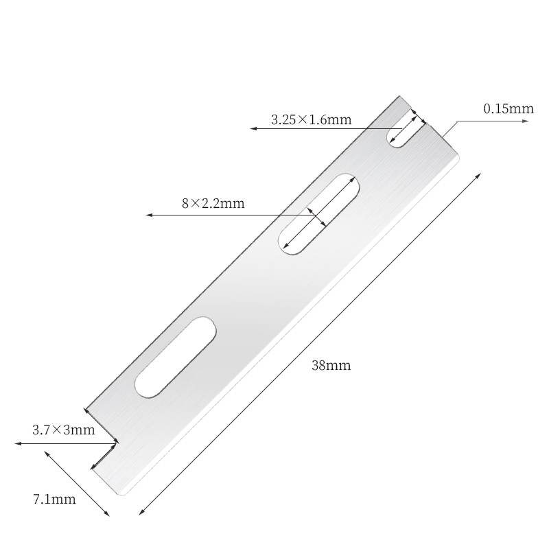 Multi-usus Reusable Diver Supercilium novacula laminae