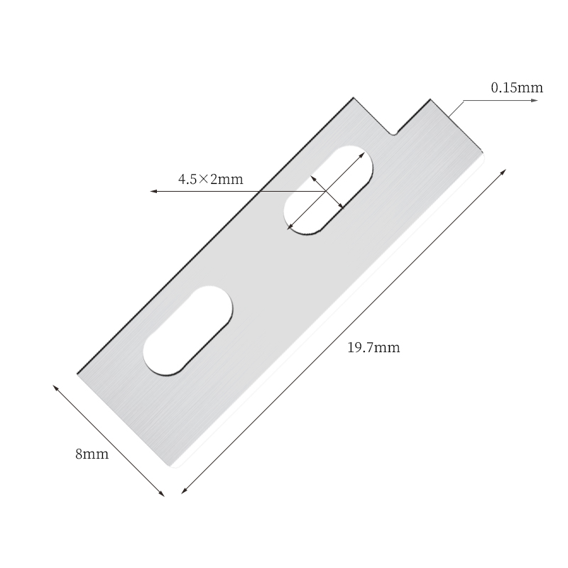 Subtilitas acuta Steel Supercilium Shaping Cultrum Blades