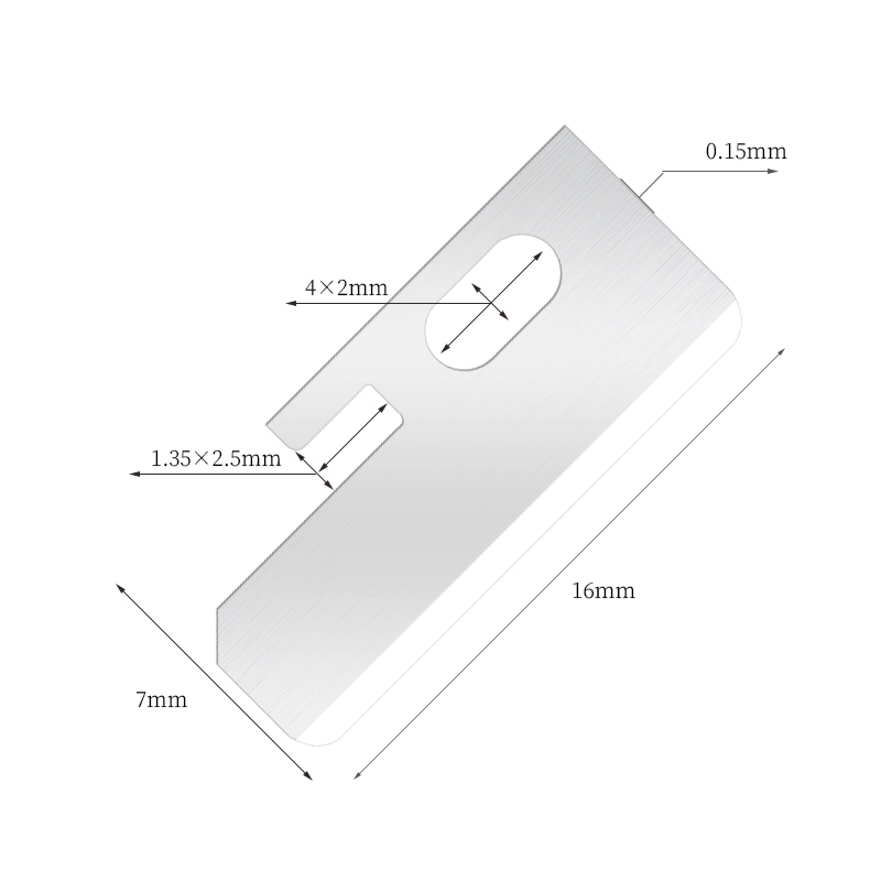 Subtilitas acuta Steel Supercilium Shaping Cultrum Blades
